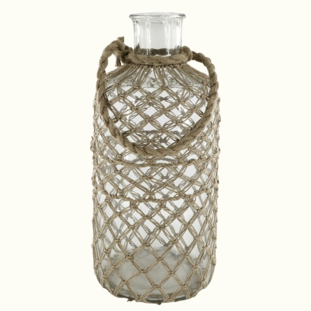 Flaska med jute 3storlekar