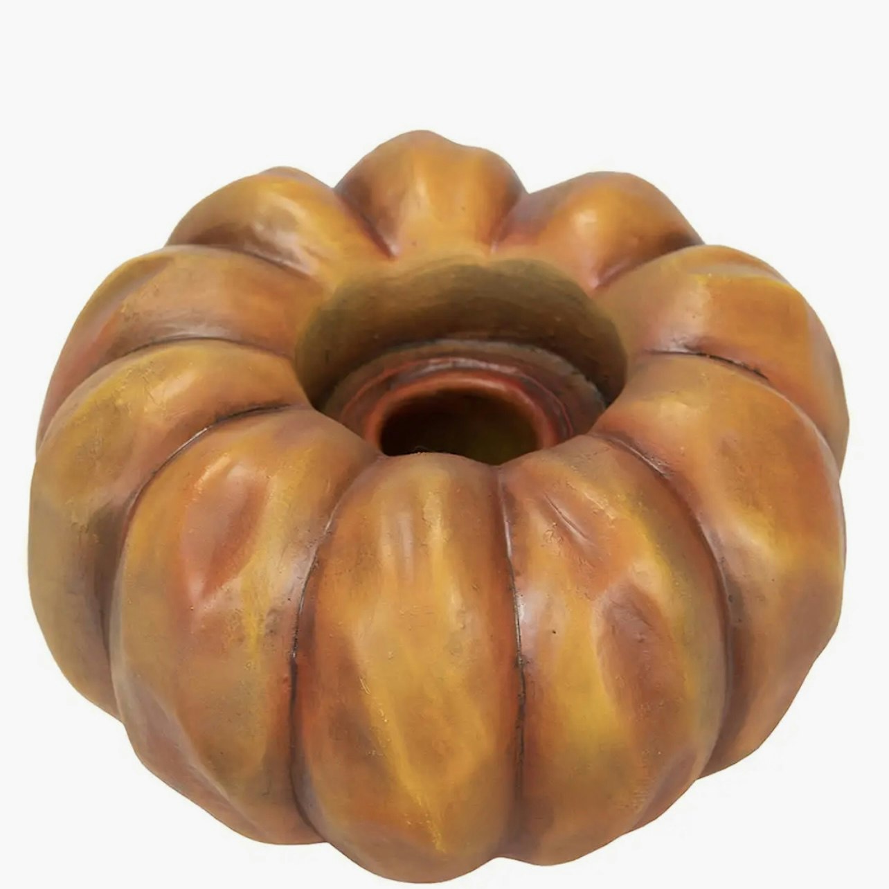 Ljuslykta Pumpa Orange Poly