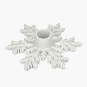 Ljusstake Snöflinga Poly