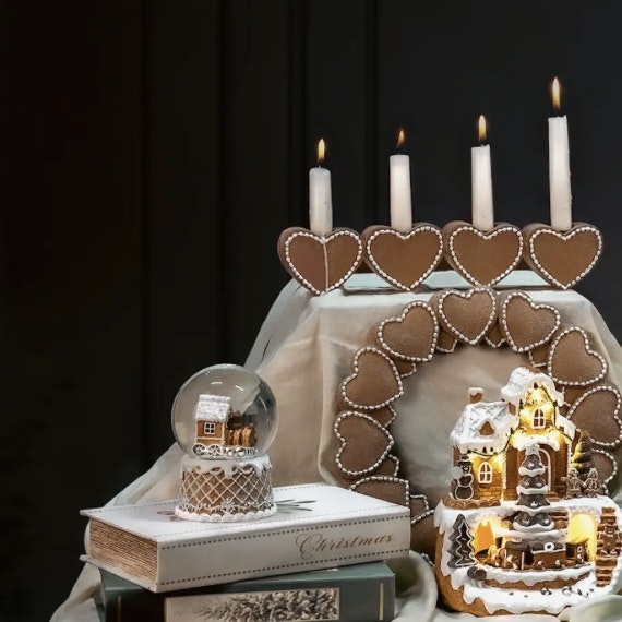 Snöglob Pepparkakståg Poly