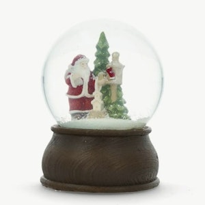 Snöglob Tomte/Gran Poly