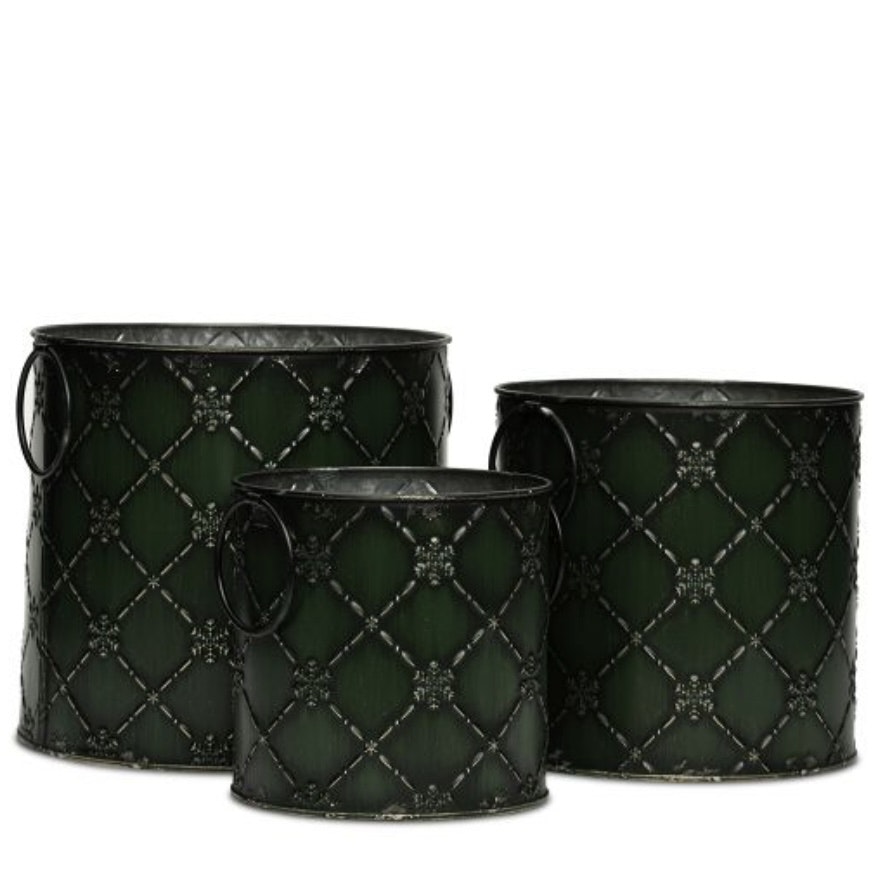 DUNDEE ANTIK MÖRKGRÖN CYLINDER S/3 St 50%