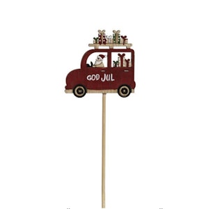 STICKS TRÄBIL GODJUL RÖD