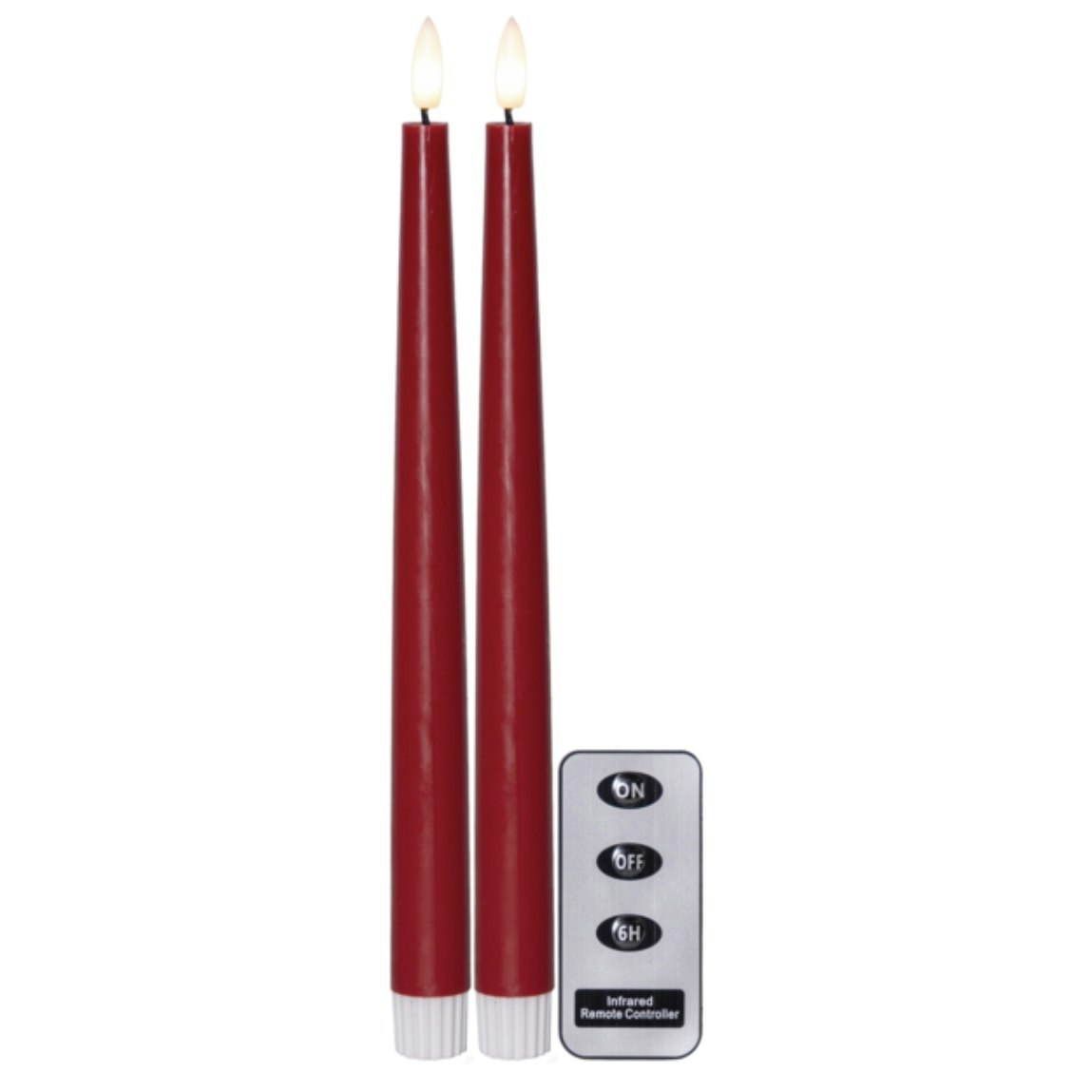 LED ANTIKLJUS 2-PACK FLAMME SLIM