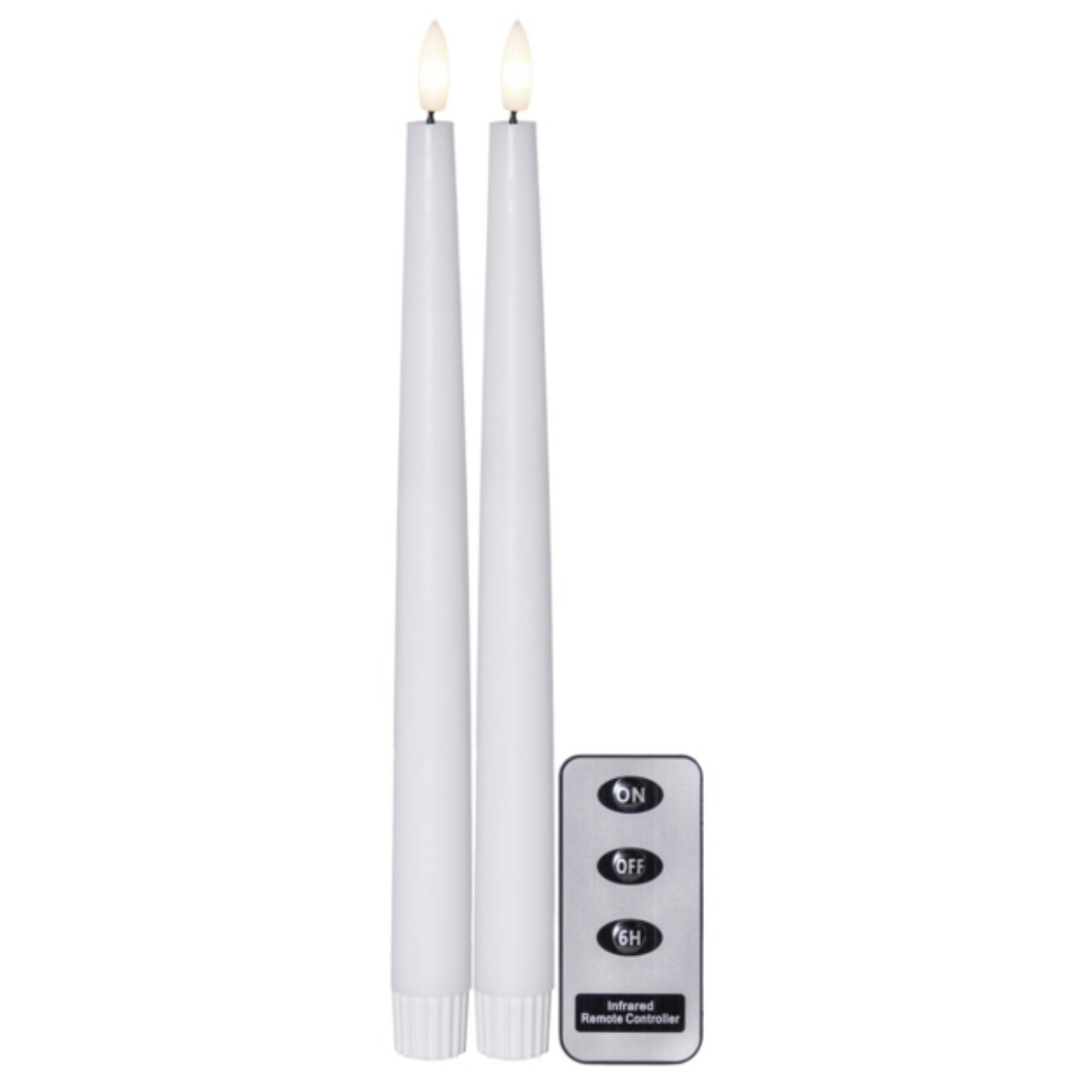LED ANTIKLJUS 2-PACK FLAMME SLIM