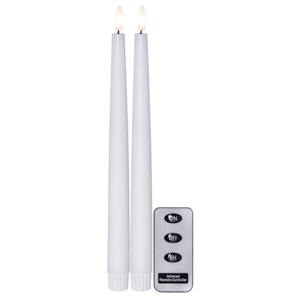 LED ANTIKLJUS 2-PACK FLAMME SLIM