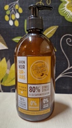 Apelsinblomma Black soap flytande tvål