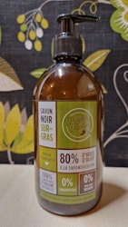 Doftfri Black soap flytande tvål