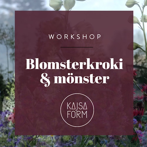 Workshop blomsterkroki & mönster