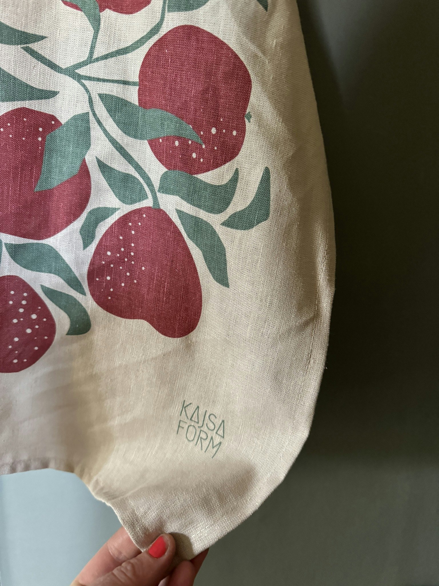 Nyhet! Kökshandduk Äppelpäppel