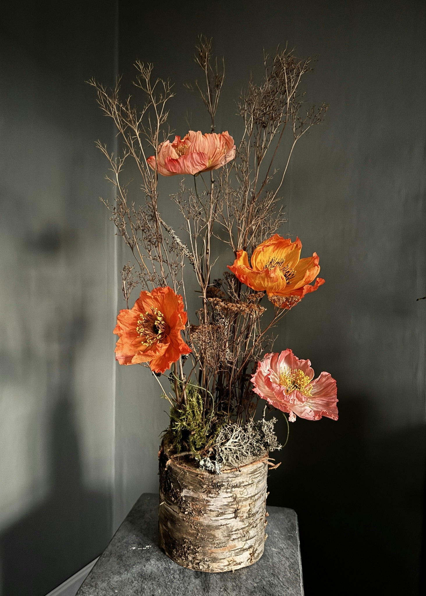 Workshop för grupp; Pappersblommor