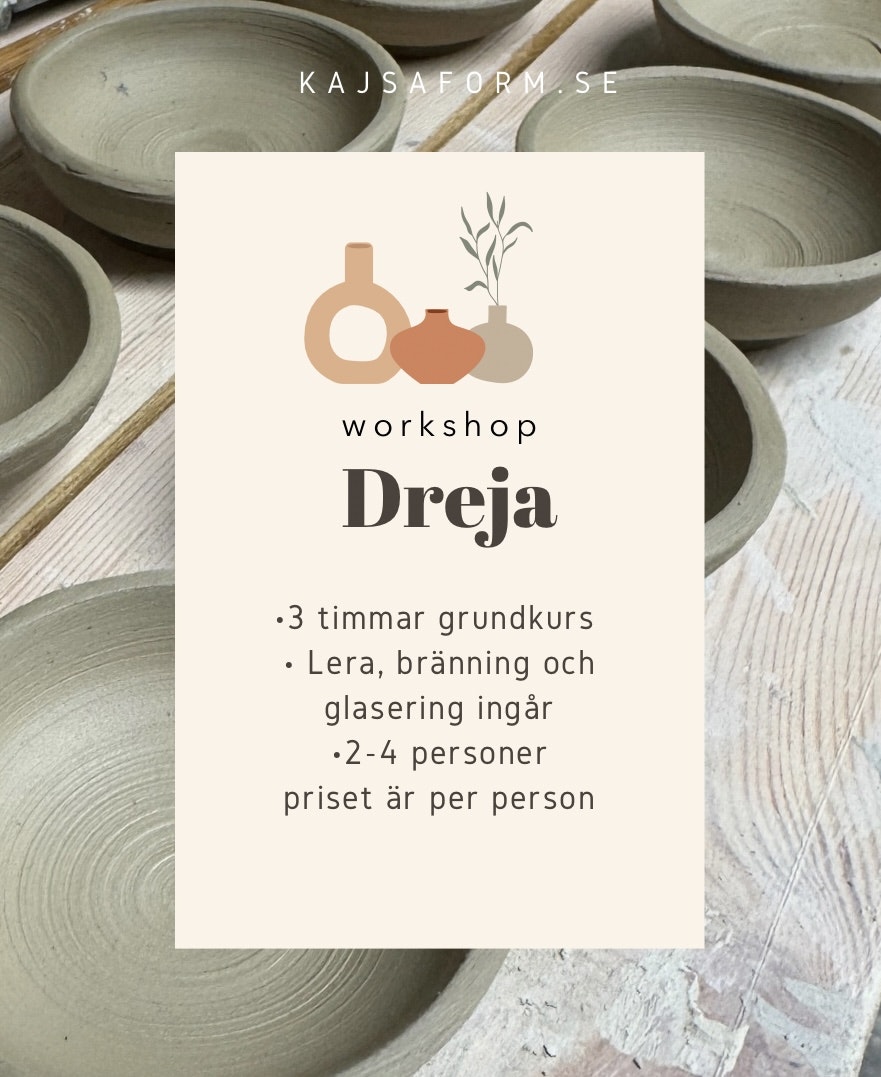 Workshop; Dreja 3 timmar