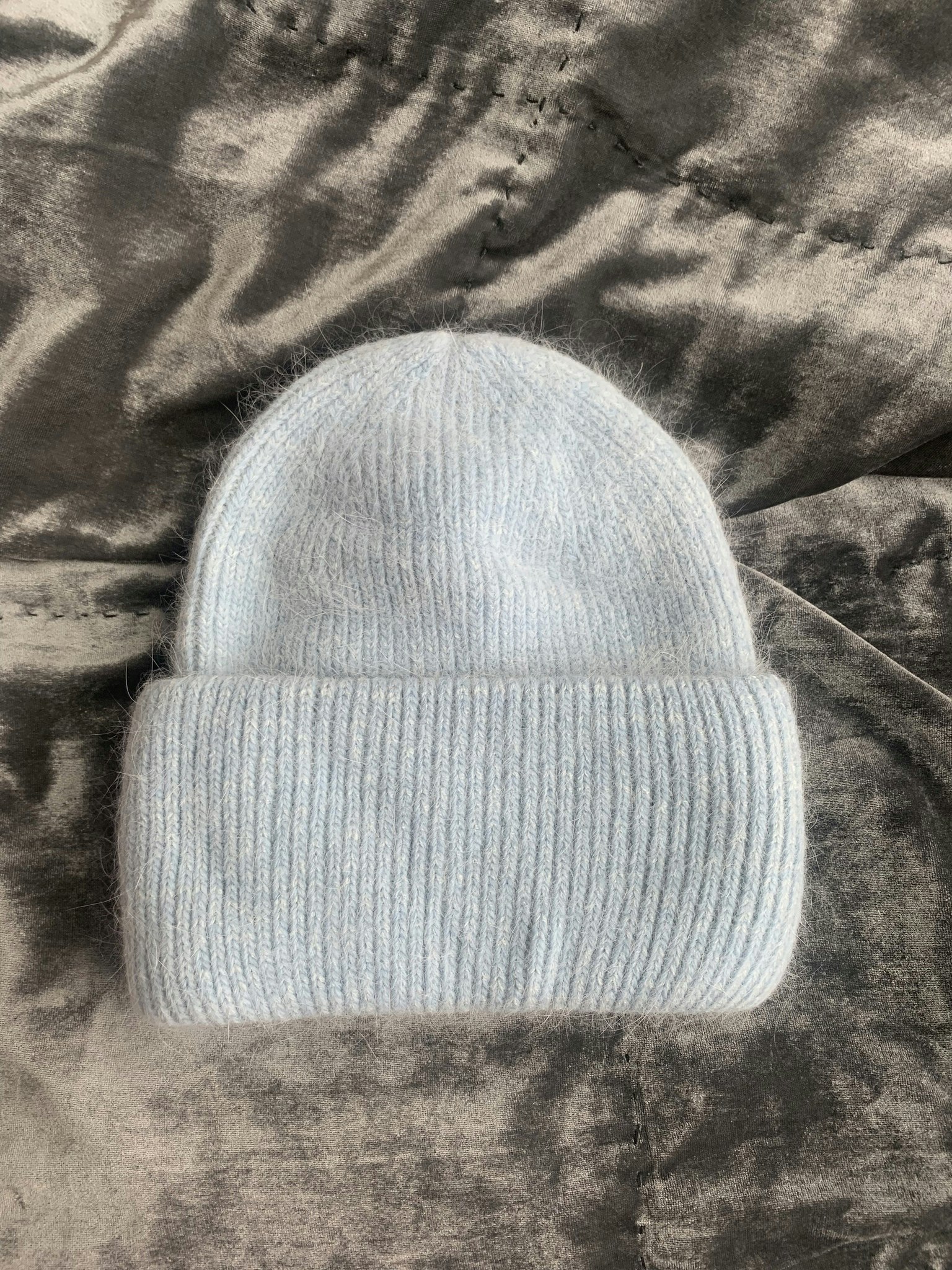 Classic beanie ljusblå