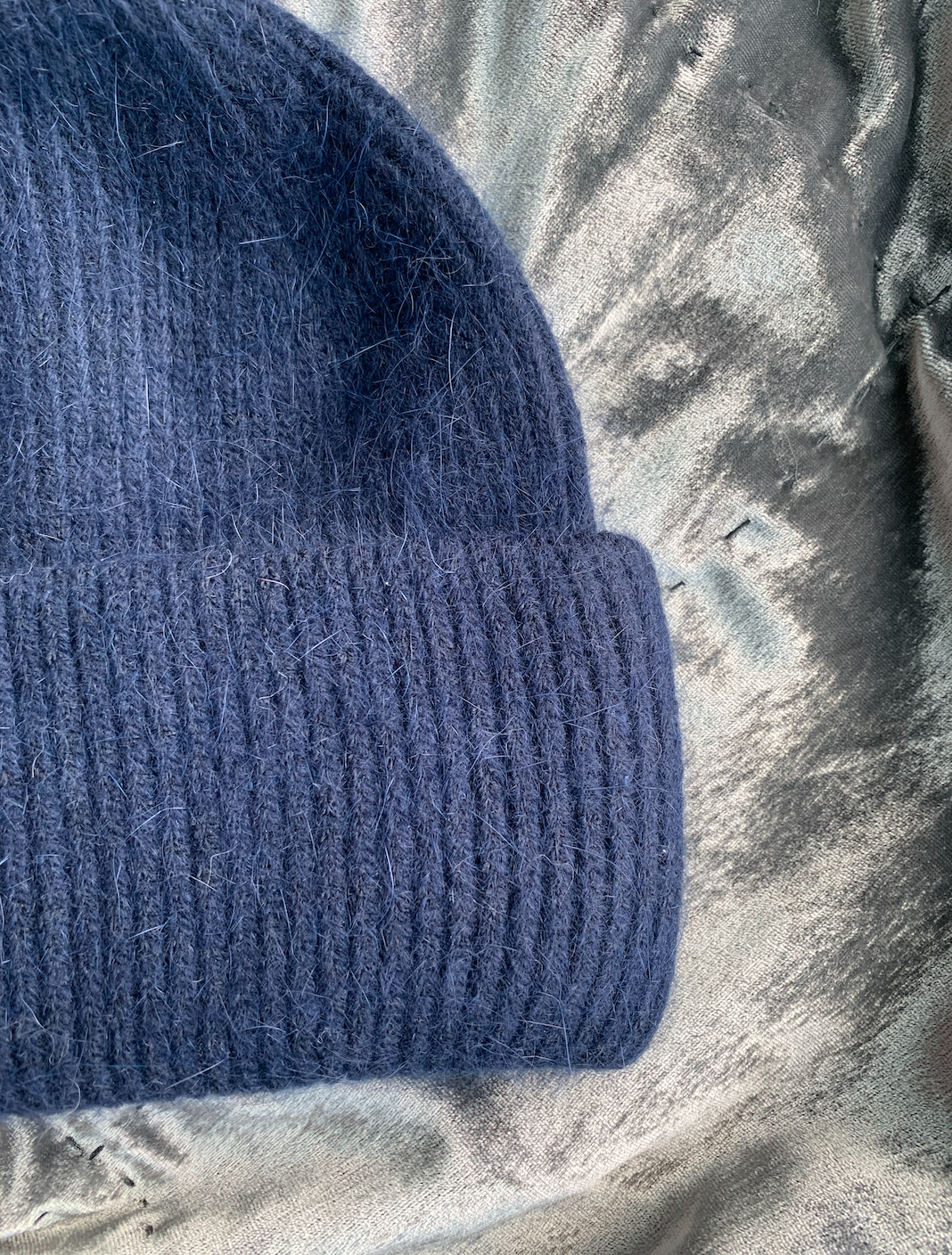 Classic beanie mörkblå