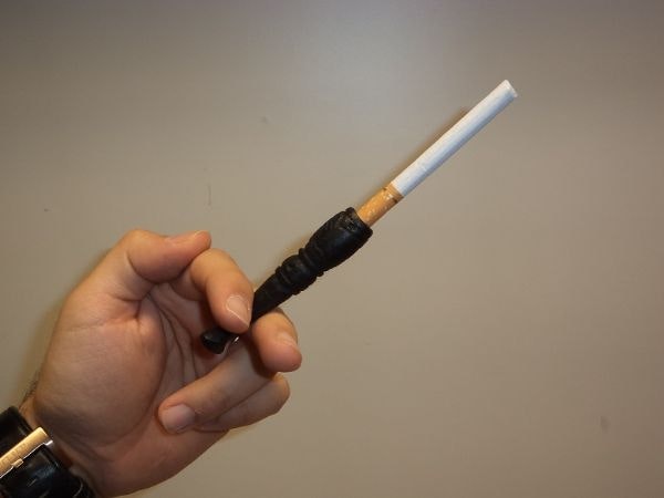 Cigarettmunstycke TRÄ (7.5 cm) + 10st rensare