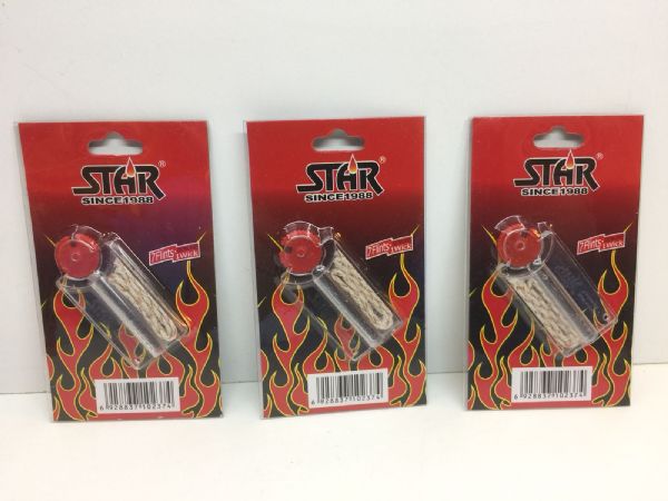 3 förpackningar: Stift + vekar av märket Star