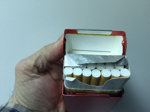 Cigarettetui 100s Aluminium