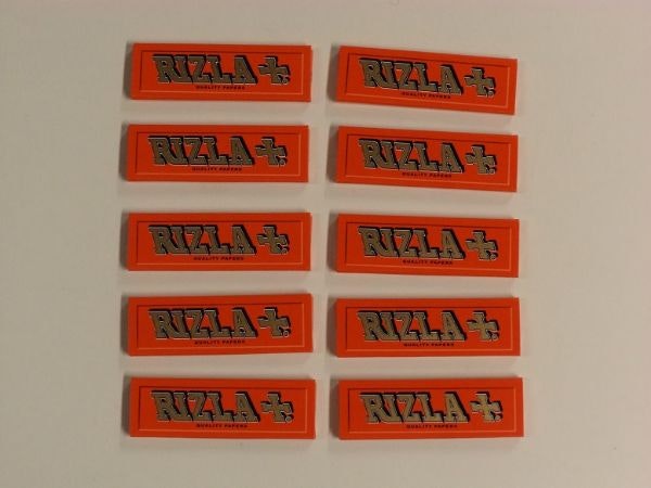 Rizla Röd Mini cigarettpapper (10 förpackningar)