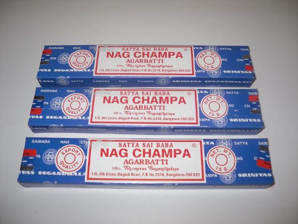 Nag Champa Rökelse 3 X 10st