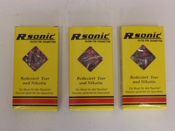 3 paket: RSONIC Filter munstycke (cigarett)