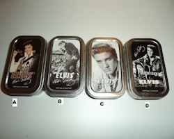 Cigarettetui Metall Elvis Presley Case