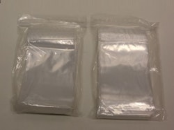 Blixtlåspåsar / Zippåsar: 100x150 mm (200 st)