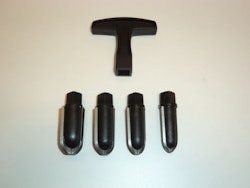 Pipfräs / Pipbrotsch i 4 storlekar (set)