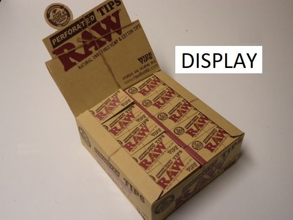 RAW Filtertips Wide (8 förpackningar)