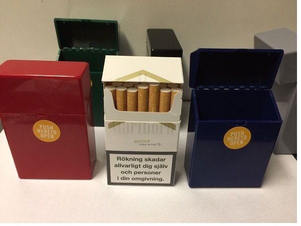 Cigarettetui Plastic