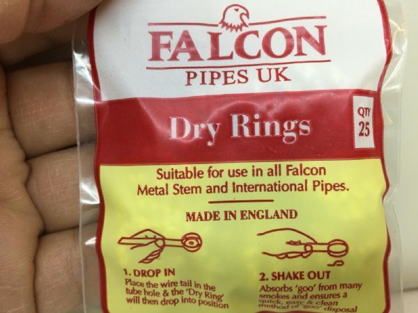 Falcon Filterringar / Dry Rings Filter Ringar (2 påsar X 25 filter)