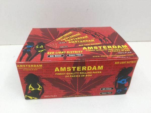Amsterdam Kingsize Slim DISPLAY (cigarettpapper)