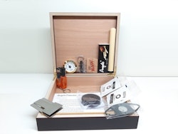 Cigarr humidor Angelo + tillbehör