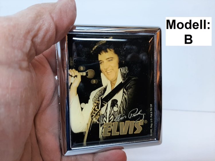 Cigarettetui Metall Elvis Presley