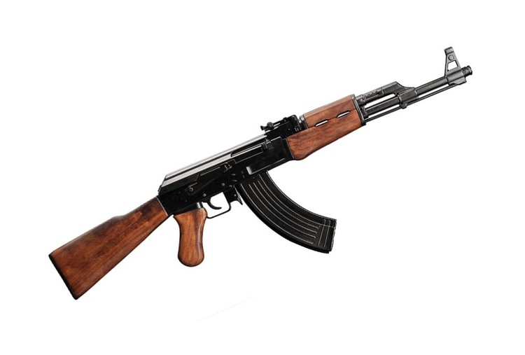 AK47 med trästock Replika