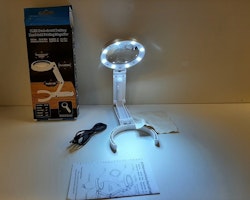 Förstoringsglas med LED (Klocka/urmakeri verktyg)