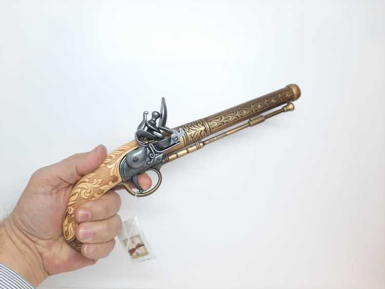 Flintlåspistol (pirat pistol) replika
