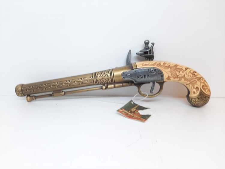 Flintlåspistol (pirat pistol) replika