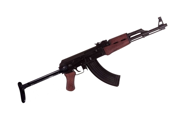 AK47 med metallstock Replika