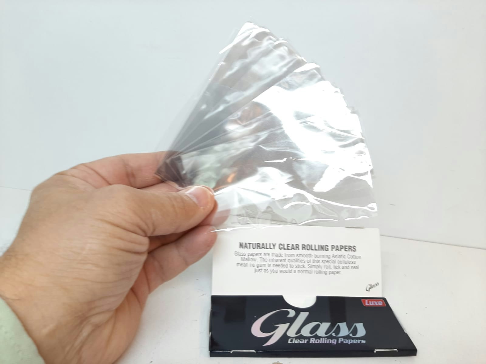 GLASS Genomskinligt papper (4 förpackningar)
