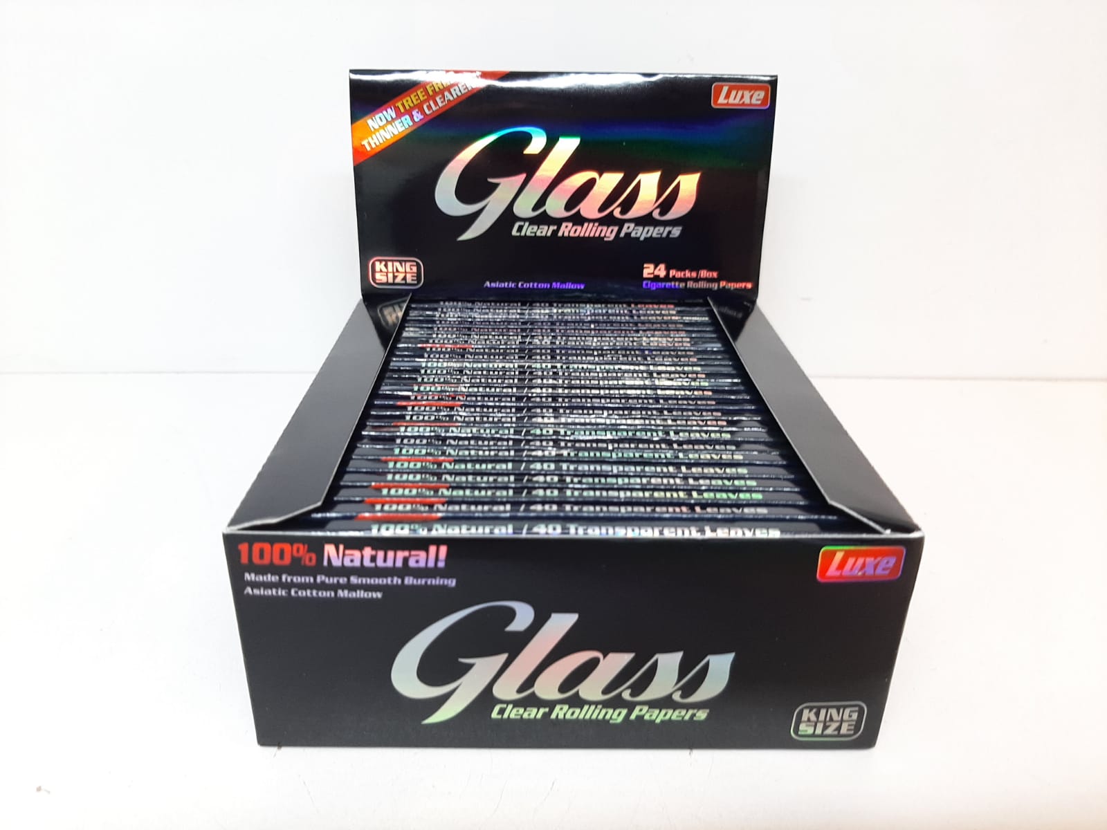 GLASS Genomskinligt papper (4 förpackningar)