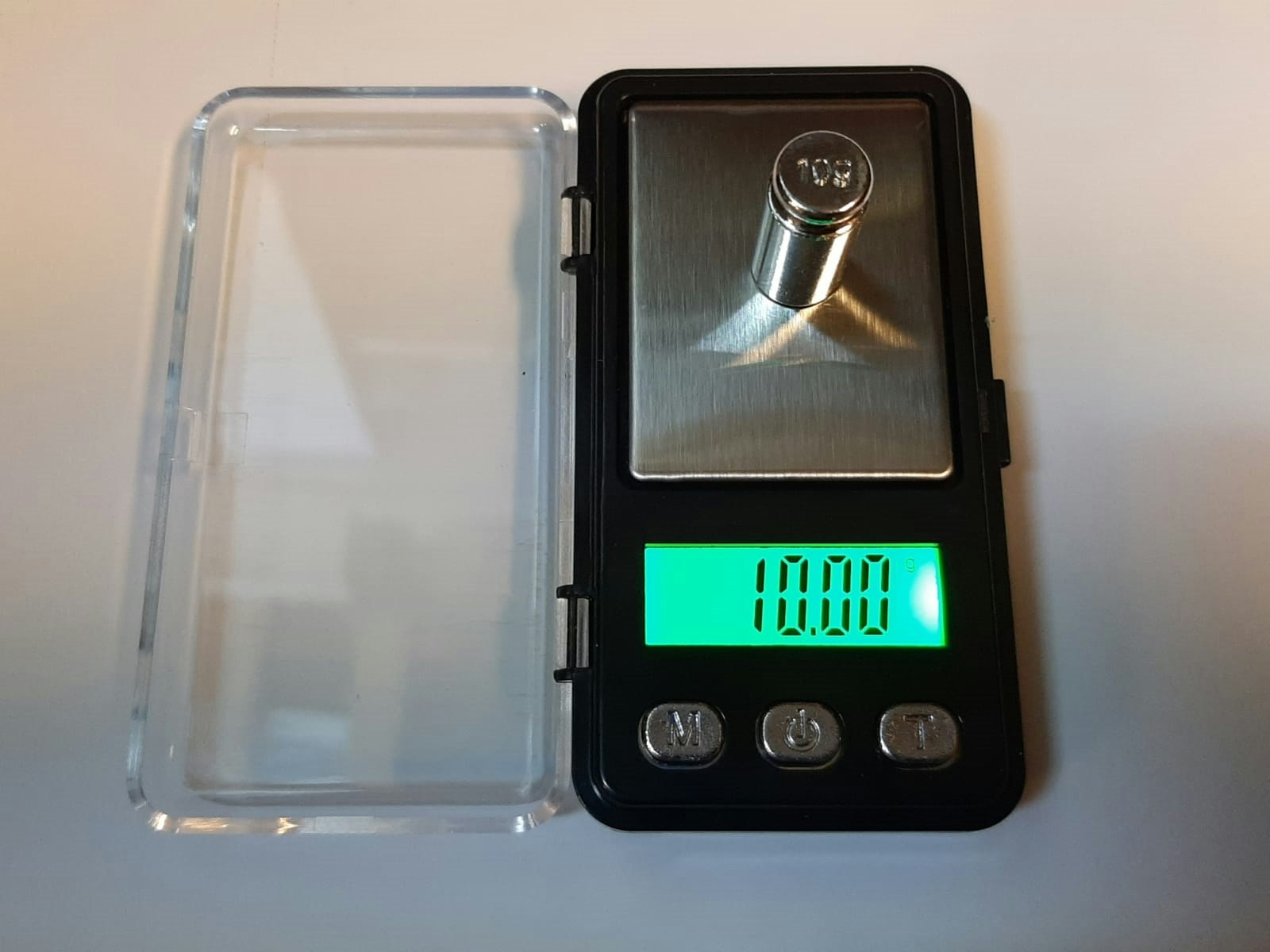 Digitalvåg (200 / 0.01 gram) + Vikt (10 g)