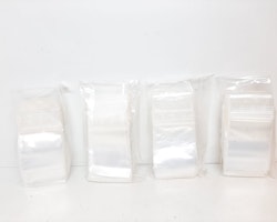 Blixtlåspåsar / Zippåsar: 50x70 mm