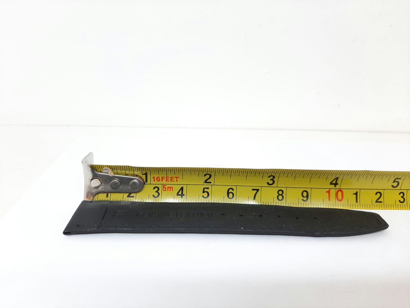 Armband (KALVSKINN) - SVART (20 mm)