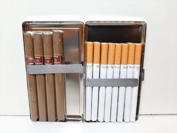 Cigarettetui Metall Holder