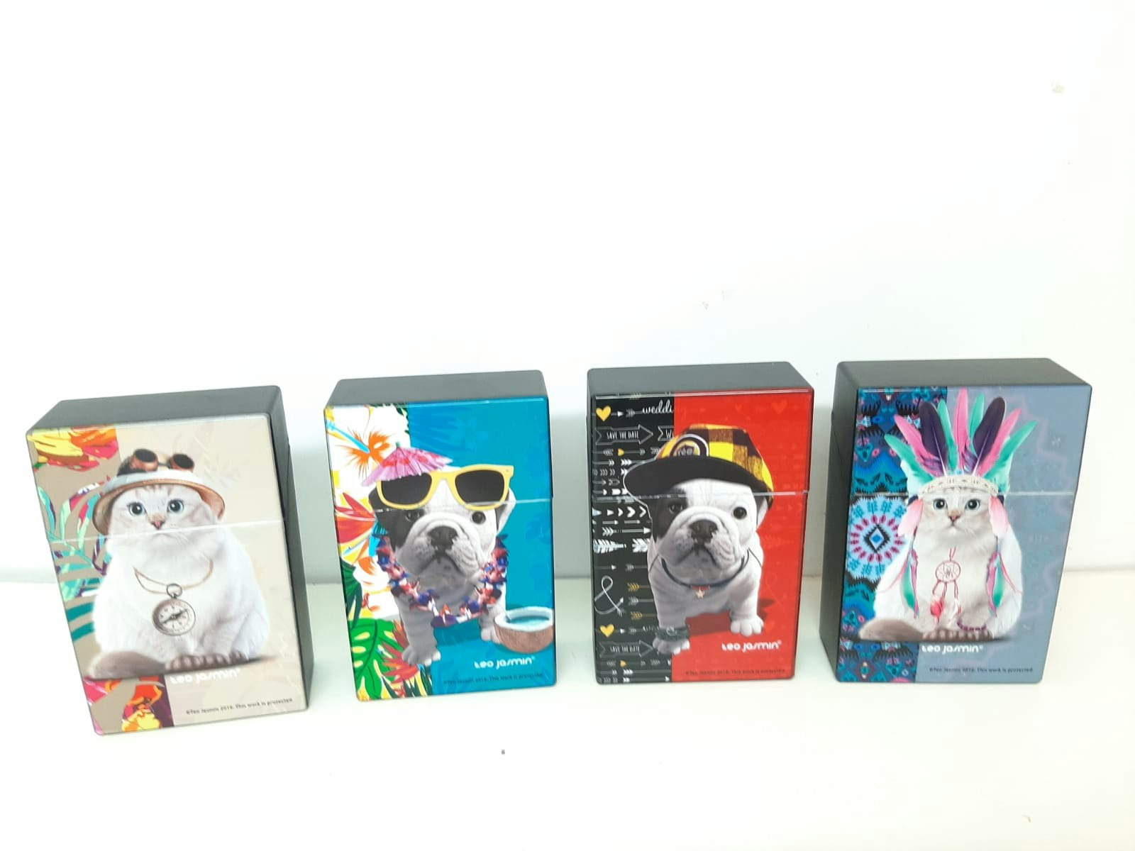 Cigarettetui DISPLAY: Animals (12 st)