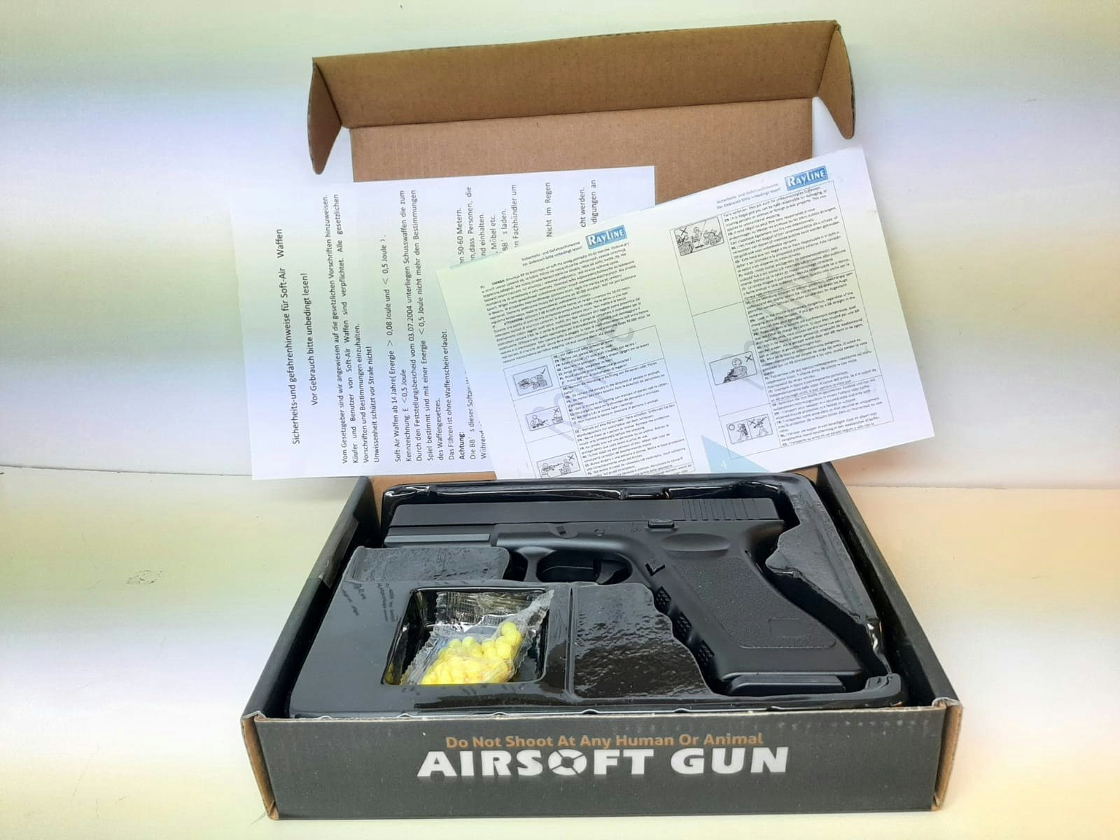 Soft Air Gun "Glock" Metall (Air Soft)