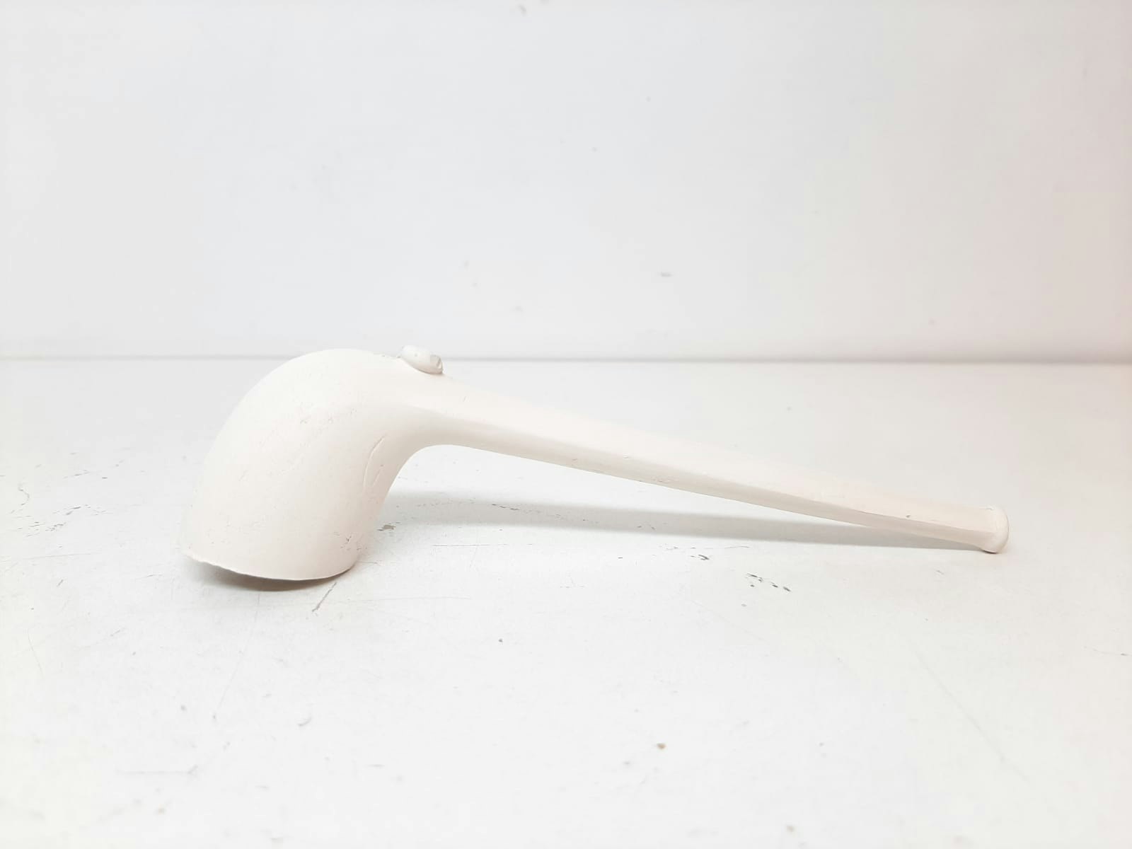 Lerpipa / Kritpipa White + tillbehör