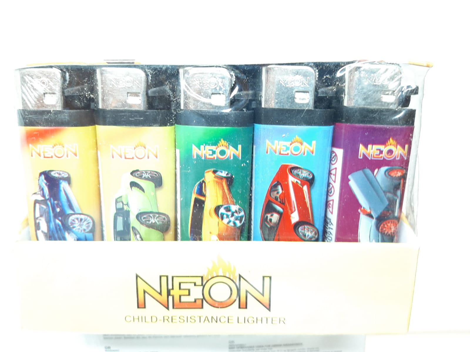DISPLAY: Tändare Neon Animals (50 st)