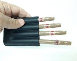 Cigarilletui ANGELO för 4 cigariller (cigarill etui)