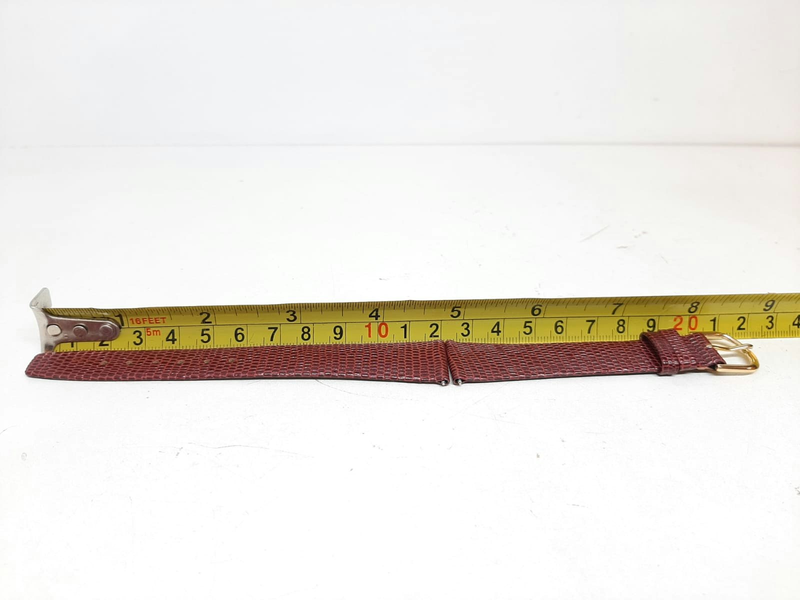 Armband VINRÖD KALVSKINN "ORM" (20 mm)